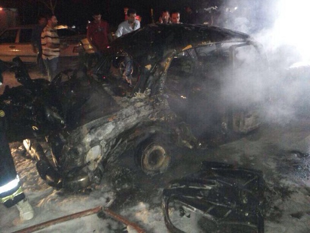 В результате взрыва автомобиля на юге Бейрута пострадали около 15 человек 